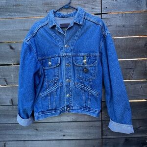 Vintage Italian RIFLE denim jacket